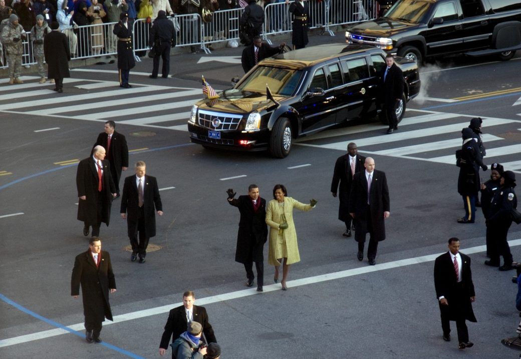 Obama parade